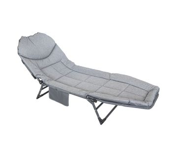 Шезлонг складной Forsage F-FG-HY-8008BL