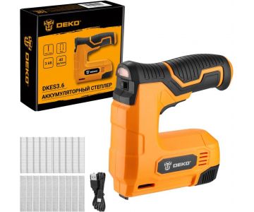 Степлер аккумуляторный Deko DKES3.6
