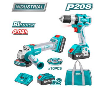 Набор аккумуляторных инструментов Total TCKLI6015