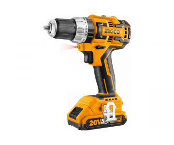 Дрель-шуруповерт аккумуляторный ударный INGCO CIDLI20608