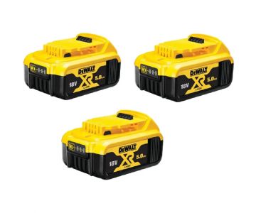 Набор аккумуляторных батарей DeWalt DCB184P3