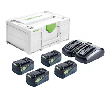 Комплект аккумуляторов Festool SYS 18V 4x5.2/TCL 6 DUO (577136)