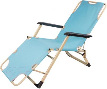 Шезлонг с зонтиком WMC Tools WMC-FG-HY-8009Z (Blue)