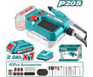 Гравер аккумуляторный TOTAL TMGLI20011