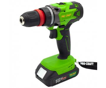 Шуруповерт аккумуляторный Procraft РA 18 Li DFR