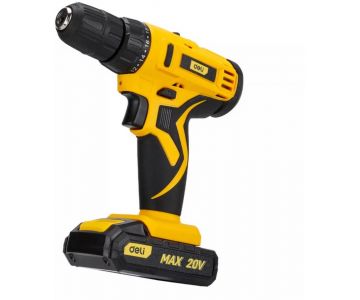 Дрель-шуруповерт аккумуляторная Deli DL-CZ20-E1D2