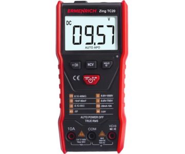 Мультиметр цифровой Ermenrich Zing TC20