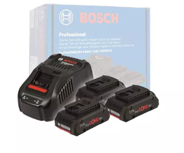 Набор аккумуляторов Bosch ProCORE18V 4.0 Ah (3 шт) + GAL 1880 CV (0615990N2G)