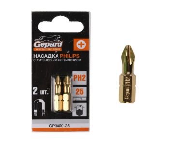 Насадка крестообразная Gepard РН2 (GP3800-25)