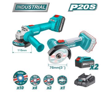 Набор аккумуляторных инструментов TOTAL TOSLI2211415