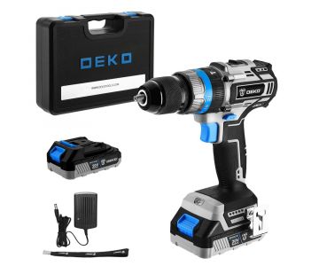 Дрель-шуруповерт аккумуляторная Deko DKCID20