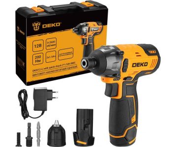 Винтоверт аккумуляторный Deko DKIS12-Li SET
