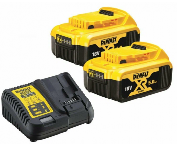 Комплект аккумуляторов DeWalt DCB184 + зарядное устройство DCB115 (DCB115P2)