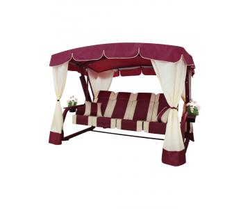 Качели садовые Arno-Werk Эдем Люкс 76 (бордо)