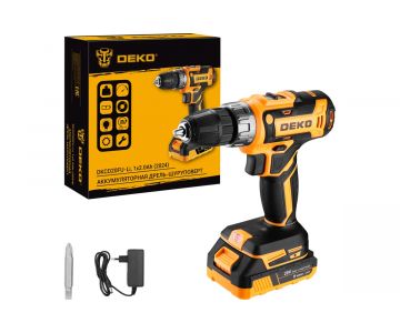 Дрель-шуруповерт Deko DKCD20FU-Li (063-4149)