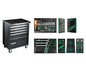 Тележка инструментальная с инструментом Garwin Pro Standart EQ-000064 (199 пр.)