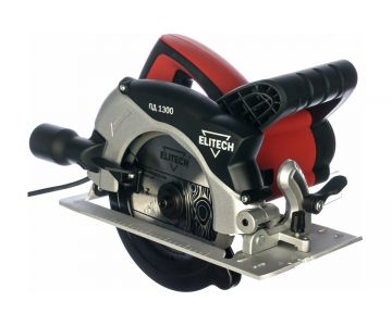 Дисковая пила Elitech ПД 1300