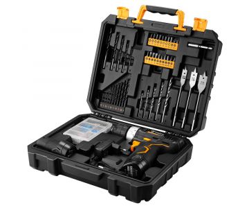 Дрель-шуруповерт аккумуляторная Deko GCD12DU3 SET 5 (063-4147)