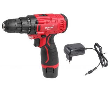 Дрель-шуруповерт аккумуляторная Wortex LX BD 1213-1 Li (1329350)
