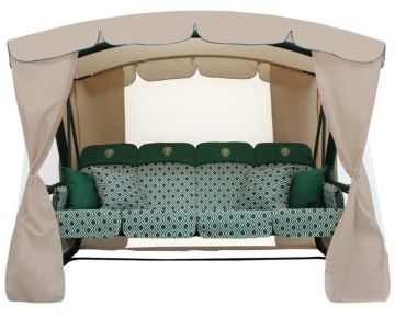 Качели садовые Arno-Werk Монарх (зеленый)