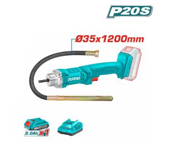 Вибратор глубинный аккумуляторный Total TCVLI2023011