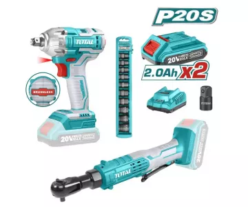 Набор аккумуляторного инструмента TOTAL TOSLI23043