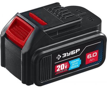 Аккумулятор Li-Ion PRO Зубр ST7-20-6