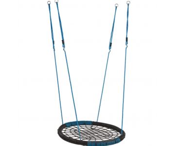 Качели-гнездо KBT Oval 188.001.004.001 (синий/черный)