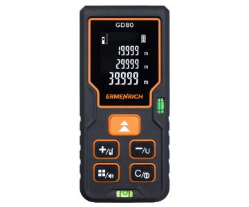 Дальномер лазерный Ermenrich Reel GD80 (81423)
