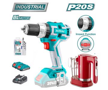 Набор аккумуляторного инструмента TOTAL TOSLI23062