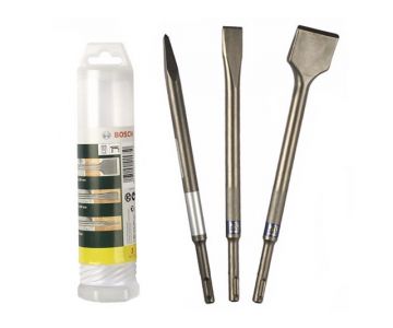Набор из 3 зубил Bosch SDS+ (2607019457)