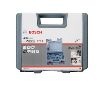 Набор алмазных коронок Bosch 14/25/35мм DRY SPEED (2608587136)