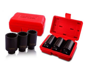 Набор головок ударных TopTul 1/2" 30-36мм 170*105мм  (GDAI0303)
