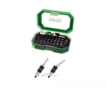 Набор бит TOPTUL 1/4" 35шт. с гибким держателем (GACW3501)