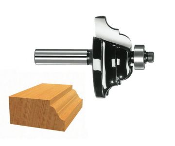 Профильная фреза Bosch 2 ножа d14/18мм (2608628397)