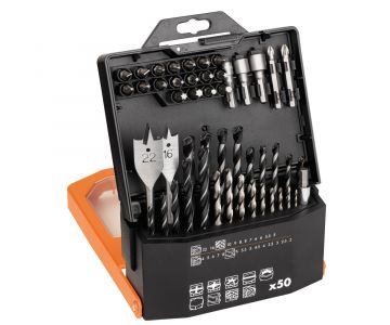 Набор оснастки для шуруповёрта AEG 4932430411 (50 предметов)