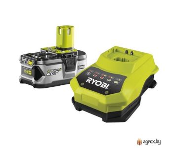 Аккумулятор Ryobi RBC 18 L40 + зарядное устройство BCL 14181 H