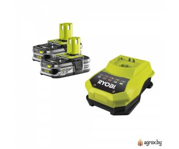 Зарядное устройство + 2 АКБ Ryobi RBC 18 LL15