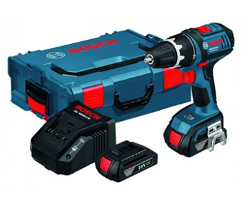Шуруповёрт Bosch GSR 18 V-LI 60 Нм 2*1,5 Ah в L-BOXX (0.601.866.10J)