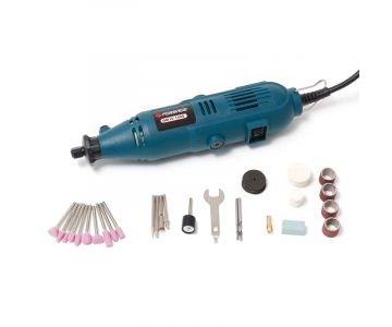 Гравер электрический ручной с набором аксессуаров Forsage F-GM10-150E
