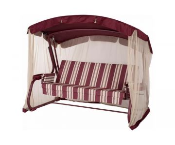 Качели садовые Удачная мебель Милан (винный 304)