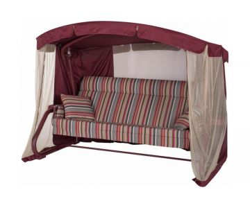 Качели садовые Удачная мебель Империя (винный)