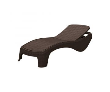 Шезлонг Keter Atlantic Sun Lounger (коричневый)