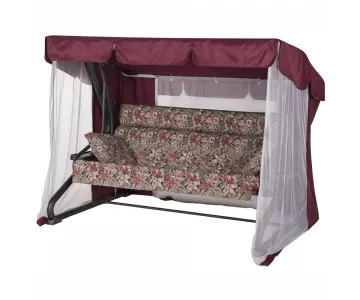 Качели садовые Удачная мебель Валенсия (винный 525)