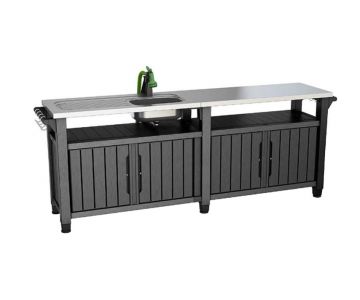 Стол для гриля Keter Unity Chef 415l 249459 (графит)