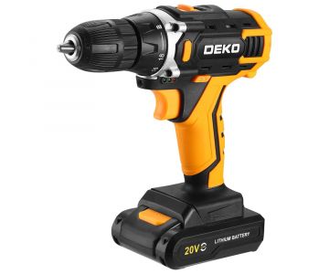 Дрель-шуруповерт аккумуляторная Deko Banger 20V (080-1005)