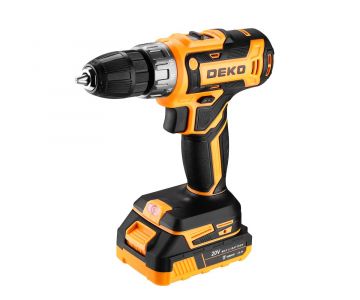 Дрель-шуруповерт аккумуляторная Deko DKCD20V (080-1002)