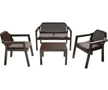 Набор мебели Keter Easy Comfort Р6037КОР (коричневый)