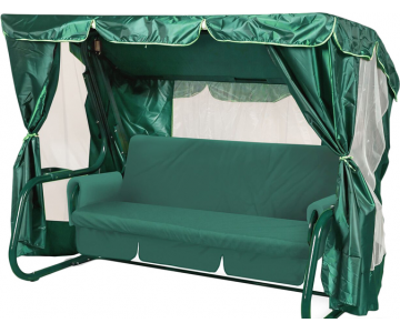 Качели садовые LetoLux Торнадо Premium (зеленый)