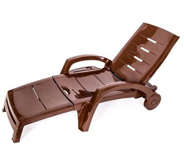Шезлонг складной на колесах СПГ 150-0008